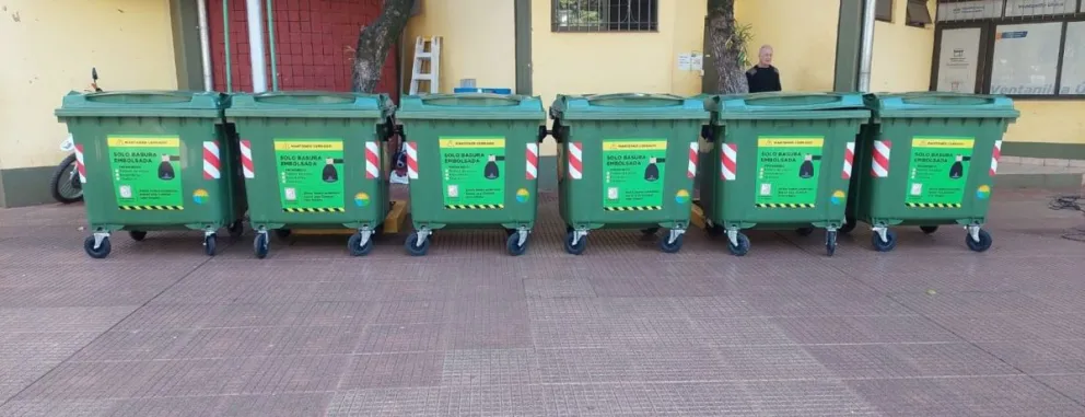 Eldorado sumó nuevos contenedores de residuos | Stop en línea